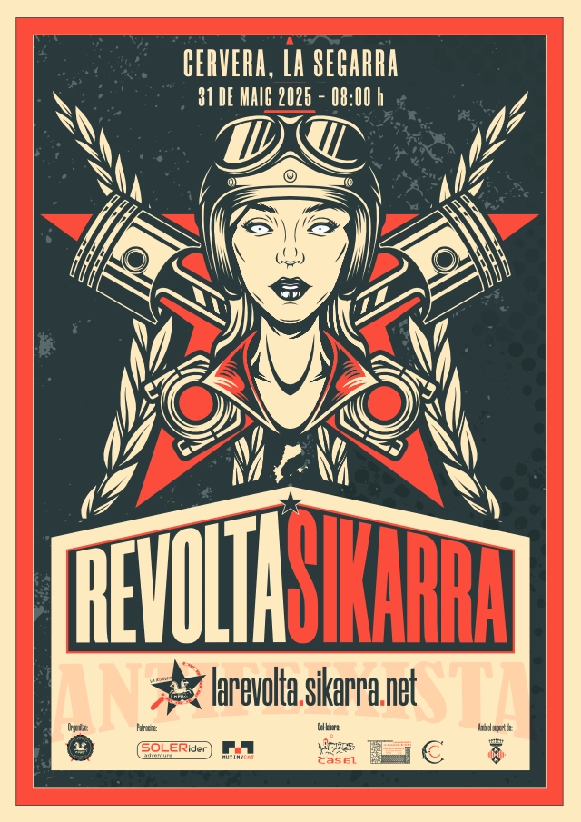 Cartell de #LaReVoltaSikarra - 2025